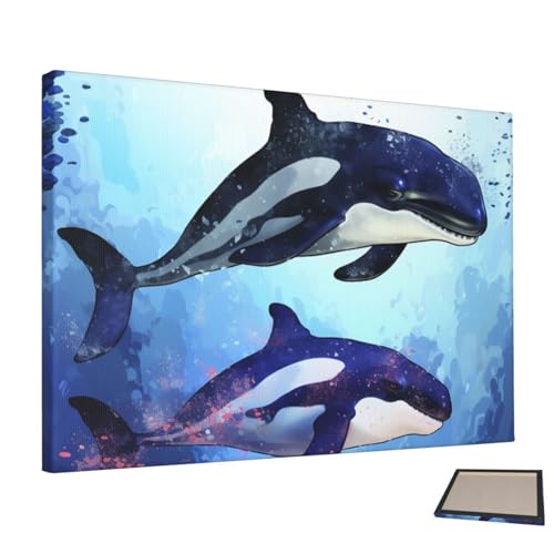 Peinture murale de qualité sur toile d'orque pour décoration intérieure