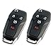 USARemote Keyless Entry Remote Key Fob Shell Case for 2013-2016 Ford Fusion Remote (N5F-A08TAA), Set of 2