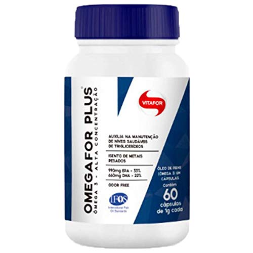 Omegafor Plus - 60 cápsulas - Vitafor