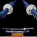 1045/1060 high Carbon Steel Full Hand Forged Traditional, Katana Sword Hademade Heat Tempered ，Japanese Samurai Swords ，Full Tang,Functional,Blue