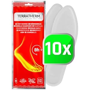 Plantillas Calentadoras – 5, 10 o 30 pares – Plantillas Calentadoras, almohadillas térmicas, 100% calor natural, almohadillas térmicas con forma de plantillas para 8 horas de pies calientes
