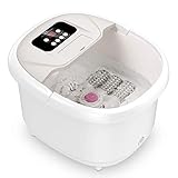 【Sicherheit steht an erster Stelle】Wählen Sie für die Sicherheit von Ihnen und Ihrer Familie einen professionellen Whirlpool zu Hause! Der von der FDA zertifizierte Turejo-Fuß-Whirlpool hat die Technologie der Trennung zwischen Wasser und Strom übernommen und ermöglicht Ihnen ein sicheres Fuß-Spa-Erlebnis.