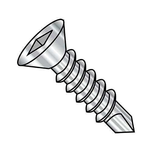 Tornillo autoperforante acero inoxidable 18-8 cabeza plana