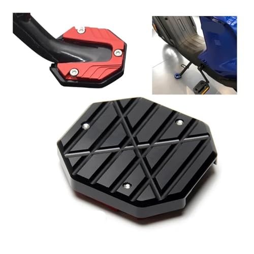 Accessoires de moto empêchant la chute avec cette plaque de support élargie