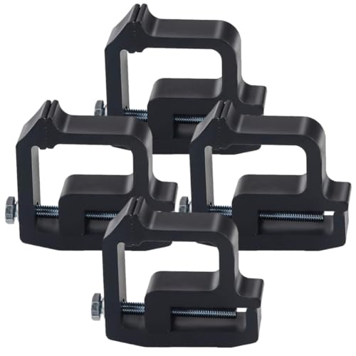 Pinces de montage en aluminium durable pour porte-échelle et fixation de camping-car