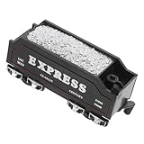 Détails réalistes : le modèle de train de transport de charbon présente des détails réalistes, y compris des chargements de charbon et des caractéristiques de locomotive, offrant un aspect authentique, de charbon, tren