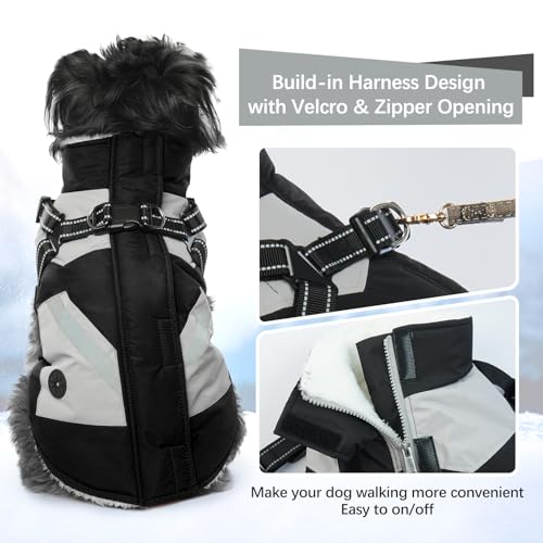 Dog Coat with built in Harness - Image 3