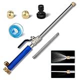 ZEJUN Upgraded Hydro Jet High Pressure Power Washer Wand for Car Washing or Garden Cleaning, Watering Sprayer with Universal Hose End