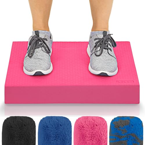 image for Vive Balance Pad - Foam Board Yoga Mat Block for Physical Therapy, Sta