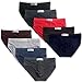 Produktbild Friendumo 9er Pack Mehrfarbige Herren Slips Atmungsaktive Hosen Baumwollshorts Weiche Baumwolle Modal Rayon-Größe XXL