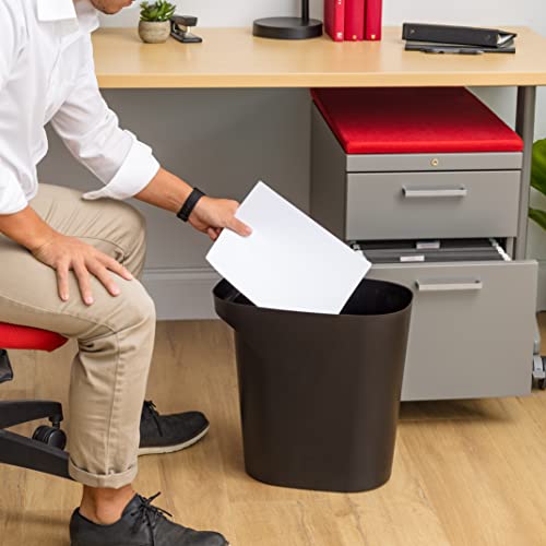 IRIS-USA-6-Gallon-24-Quart-Plastic-Wastebasket-Trash-Cans-for-Home-Office-Bedroom-Bathroom-Made-with-Recycled-Materials-Black-2-Pack