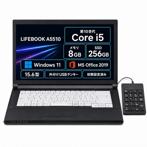 Amazon.co.jp: 【整備済み品】ノートパソコン 富士通 LIFEBOOK A5510