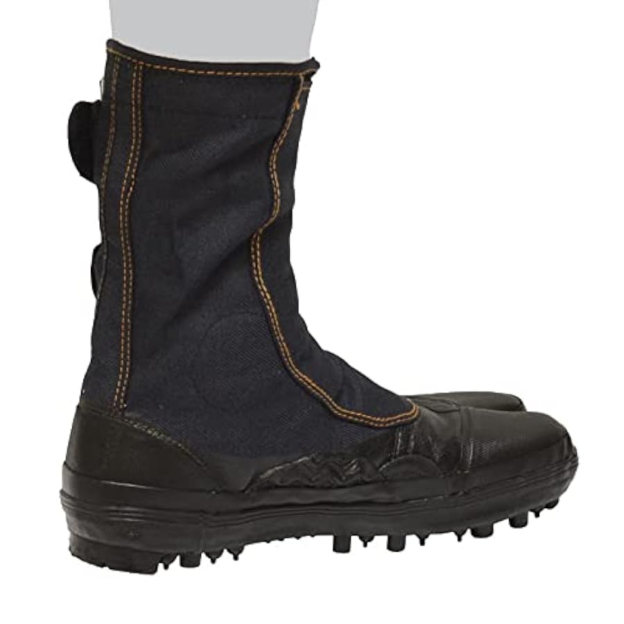 Japanese Tabi Shoes Ninja Boots Black 28CM(US10) Spike