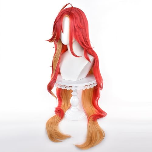 Image of Mavuika wig Suitable for Mavuika costume Synthetic hair with wig cap