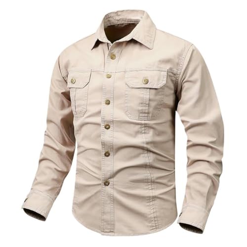 Camisa de manga larga para hombre ideal para looks informales de invierno