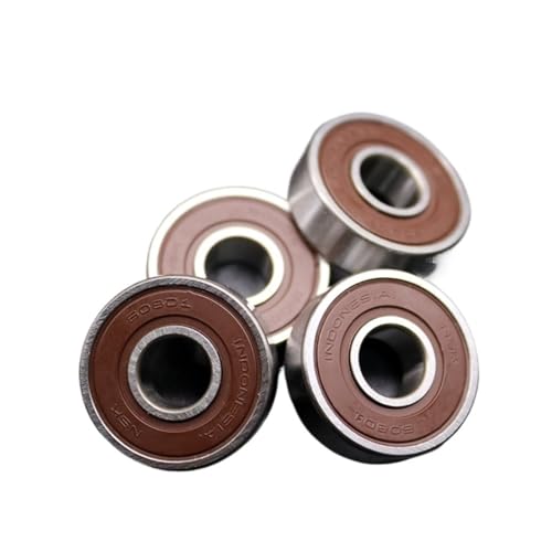 Roulement à billes 608DD NSK en acier robuste de dimensions 8x22x7 mm