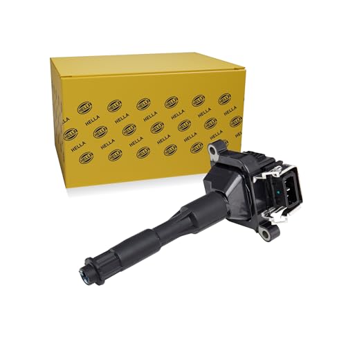 HELLA 5DA 193 175-551 Zündspule - 12V - 3-polig - Kerzenschachtzündspule - geschraubt