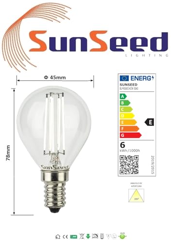 Ampoule Filament LED E14 pour remplacer vos lampes 60W énergivores - 5
