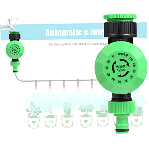 Garden Watering Timer Automatic Mechanical 2H Water Timer Home Garden Irrigation Controller System Garden Irrigation Controller 2 Hours Watering Timer Automatic Water Timer #TOP5
