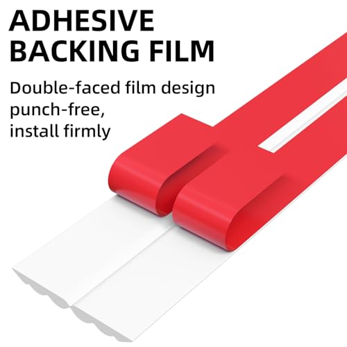 Elvone Wall Corner Protector & Edge Guard,Peel and Stick Wall Trim Moulding Inside & Outside Corner Molding Trim Caulk Strip, Self Adhesive Trim for Wall Edge,Ceiling,Countertop, 2.36” W x10’ L,White