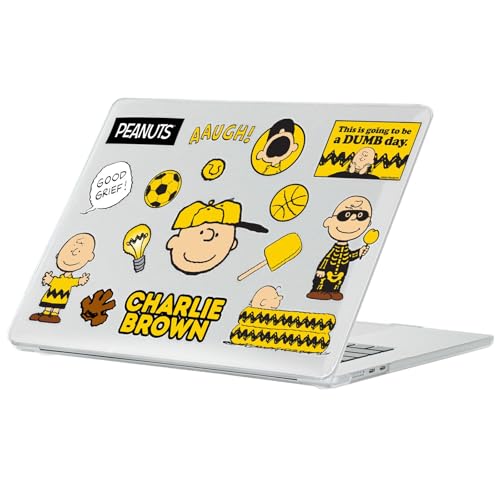 Coque MacBook Air 13.6 Évite les Rayures Coque Snoopy Transparente Anti-Choc