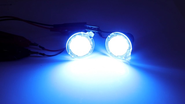 Amazon.com: iJDMTOY Ice Blue LED Under Side Mirror Puddle Lights