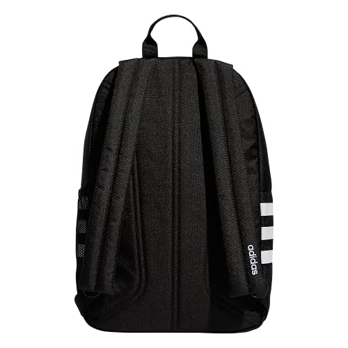 adidas Mochila clássica juvenil 3S, Preto/branco, One Size, Mochila clássica juvenil 3s