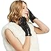 Dsane Winter Leather Gloves for Women, Touchscreen Texting Warm Driving Gloves (Black, S)
