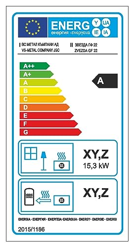 Megashopitalia Stufa A Legna Con Forno Milano In Acciaio 15,3-20 Kw Con Regolazione Dell' Aria - 5