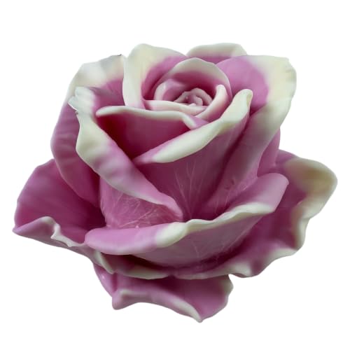 3D Blooming Rose Silicone Mold, Realistic Full Petal Rose Flower Mould, Food Grade Silicone Mold for Handmade Soap, Aromatherapy Candle, Epoxy Resin, Chocolate, Plaster DIY Craft Making