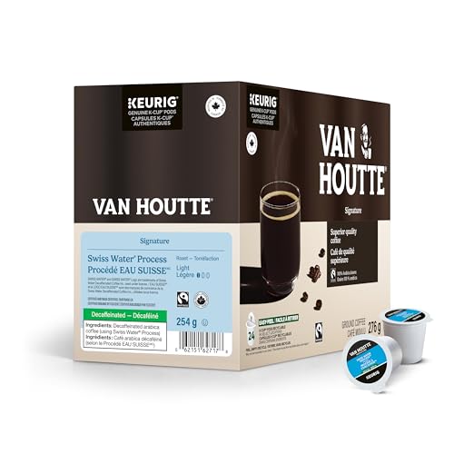 Van Houtte Swiss Water Decaf Fair Trade Organic Light Roast K-Cups