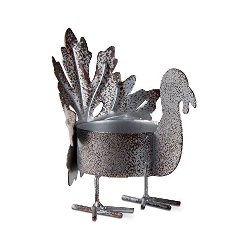 tag Silver Iron Turkey Holder