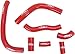 Factory Effex (14-34338) Red Moto Engine Hose Kit