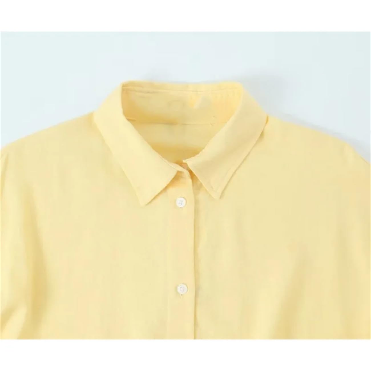 Camicia oversize da donna con cintura casual misto lino a maniche lunghe semplici camicie femminili camicie da donna con bottoni e camicetta