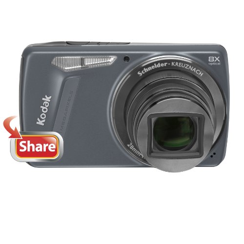 Image of Kodak Easyshare M580 14 MP Digital Camera with 8x Wide Angle Optical Zoom and 3.0-Inch LCD (Blue)