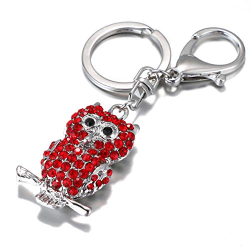 Preisvergleich Produktbild GMTEXTILES Eulenschlüsselring Schlüsselring