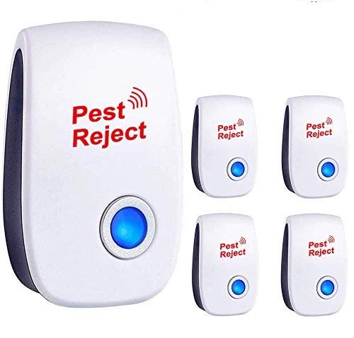 Preisvergleich Produktbild Rhys.J Ultraschall Schädlingsbekämpfer, Elektronische Moskitoschutz,Elektronische Insektenschutzmittel & Innenräumen Pest Control Repeller