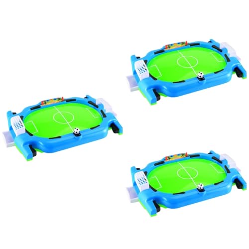 BESPORTBLE 3 Juegos De Mesa De Fútbol ​​Juego De Fútbol para Mesa De Juego De Fútbol para Fútbol Pequeño Mini Juego De Fútbol ​​Mesa De Futbolín Juego De Mesa De Fútbol ​​Juegos De
