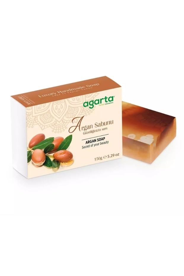 Argan Soap Botanical Cleansing Bar for Hair Skin Gentle Daily Cleanse Vegan Natural Formula 5 29 oz
