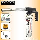 Zapp Blow Torch with Flexible Neck + Adjustable Flame for Soldering, DIY, Kitchen, Creme, Brulee, Pastries, Desserts, Baking, Cooking, Welding, Camping BBQ, Weed Burner - 34.5cm x 14cm x 3cm - Image 4
