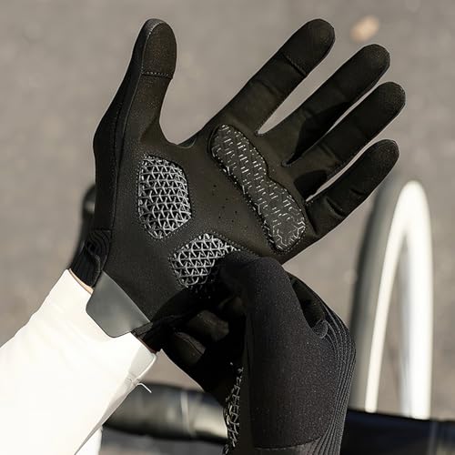 Gants de cyclisme rembourrés silicone anti-chocs et anti-UV pour vélo de route et VTT - 7