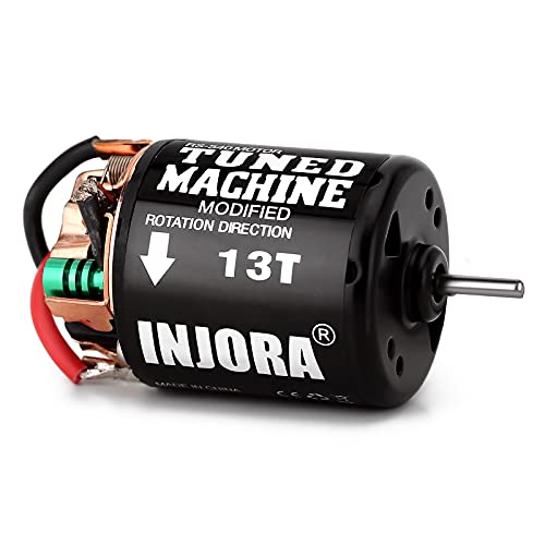 INJORA 540 Brushed Motor 35T Waterproof Motor for 1/10 RC Cralwer（13T）