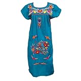 bordados mexicanos a mano Dimensiones: ancho: 44 cm, largo: 107 cm.