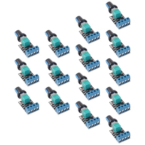 XIITIA 15 peças 5V 12V 10A regulador de tensão PWM DC controlador de velocidade do motor regulador d