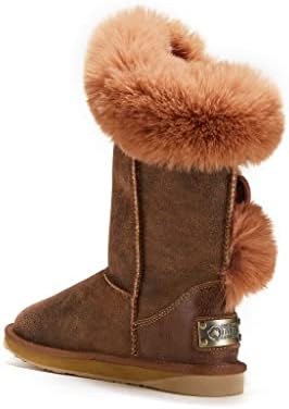 Australia Luxe Collective Women's Nordic Short Fashion Boot, Chestnut, 11 | Image 1