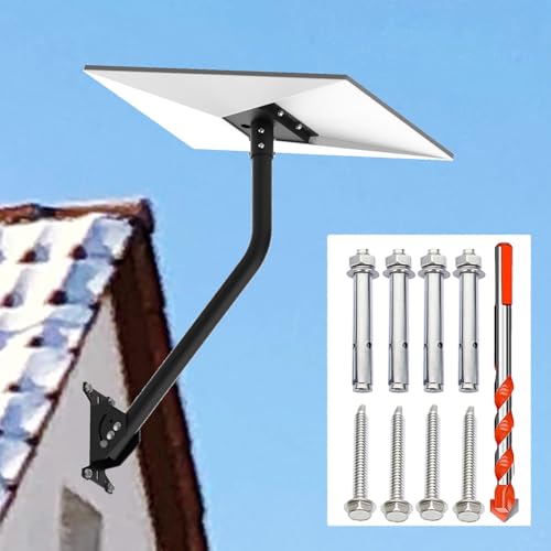 25inch Starlink GEN-3 Mounting Kit, Starlink Long Wall Mount, Starlink Roof Mount, Starlink Pole Mount, for Starlink Internet Kit Satellite (Include Screws&Drill bit) (gen 3 Long J Mount) by wuutyty - Used condition - CA$37.09