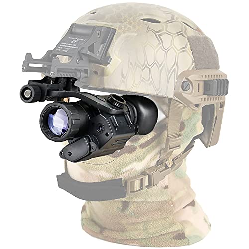 LiuWHweiXunDa, Monoculars,Hunting Night Vision,Infrared Night Vision Monocular Telescope,Telescope PVS14, Device,Waterproof Night Vision Goggles,Digital Night Vision Monocular ( Color : Black )