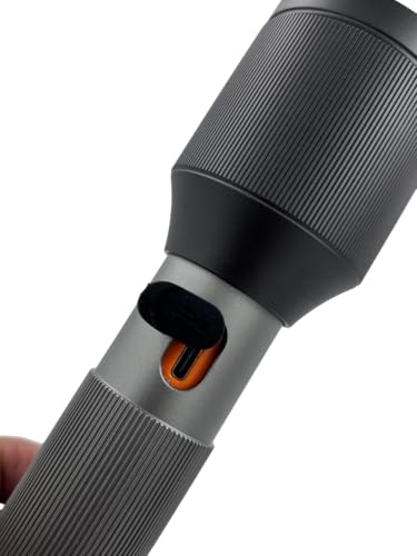 Image of RL-M11 Rechargeable, 100W Torch Light High Power, 1000 Lumens Super Bright Emergency Flashlight, 900M Coverage, 2000mAh Battery, Telescopic Zoom, Aircraft Aluminum Body, LED Flash Light