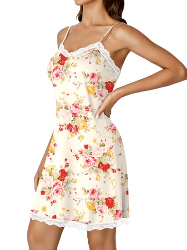 Image of Vrtige Women's Sexy Lace V Neck Nightgown