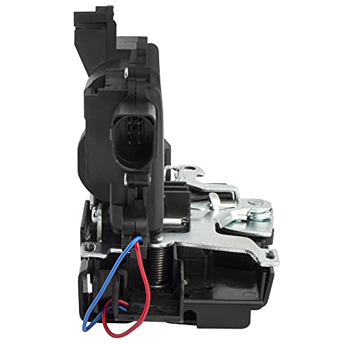 Image of BOXI Door Latch & Lock Actuator Rear Left Driver Side Fits for VW 98-10 Beetl-e 99-06 Golf 06-09 GTI 99-10 Jett-a 00-05 Passa-t 06-09 Rabbit Replaces 3B4839015 3B4839015A